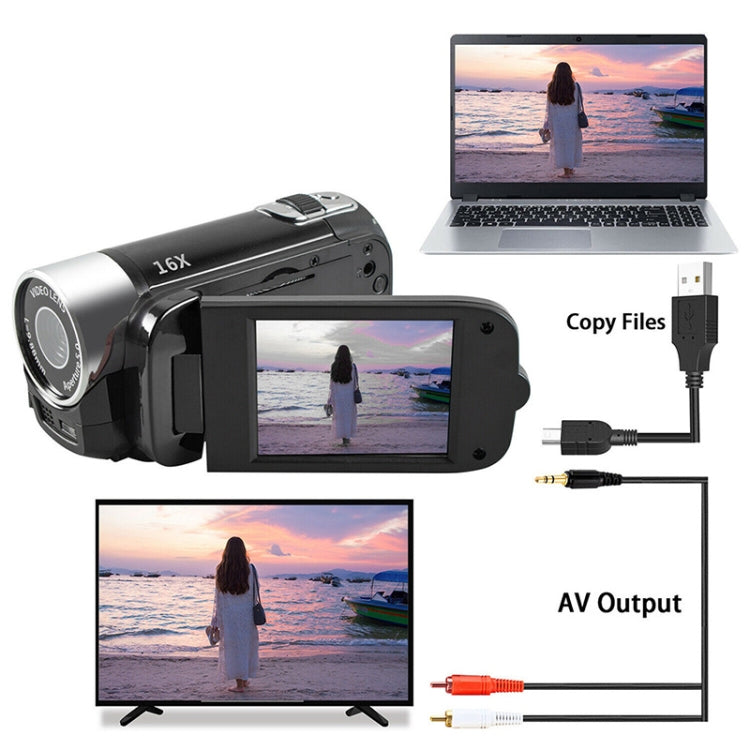 16X Digital Zoom HD 16 Million Pixel Home Travel DV Camera, EU Plug, EU Plug 16X Digital Zoom HD 16 Million Pixel Home Travel DV Camera, EU Plug, EU Plug